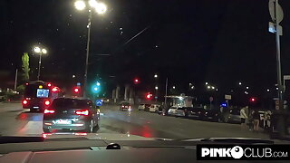 Amandha Fox's crazy night in Rome by car