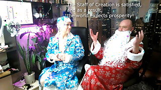 Snow Maiden's wet pussy and Santa's Magic Staff... )) #XMAS