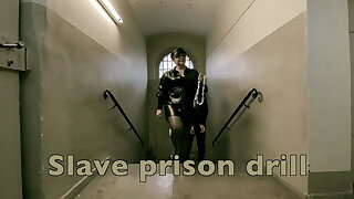 Dominatrix Mistress April - Slave Prison Drill - Cell 45