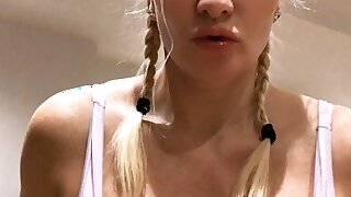 Big Tits Big Ass Blonde Milf Sophie James Live on Instragram